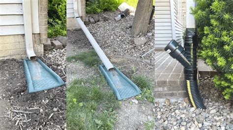 install gutter drainage underground